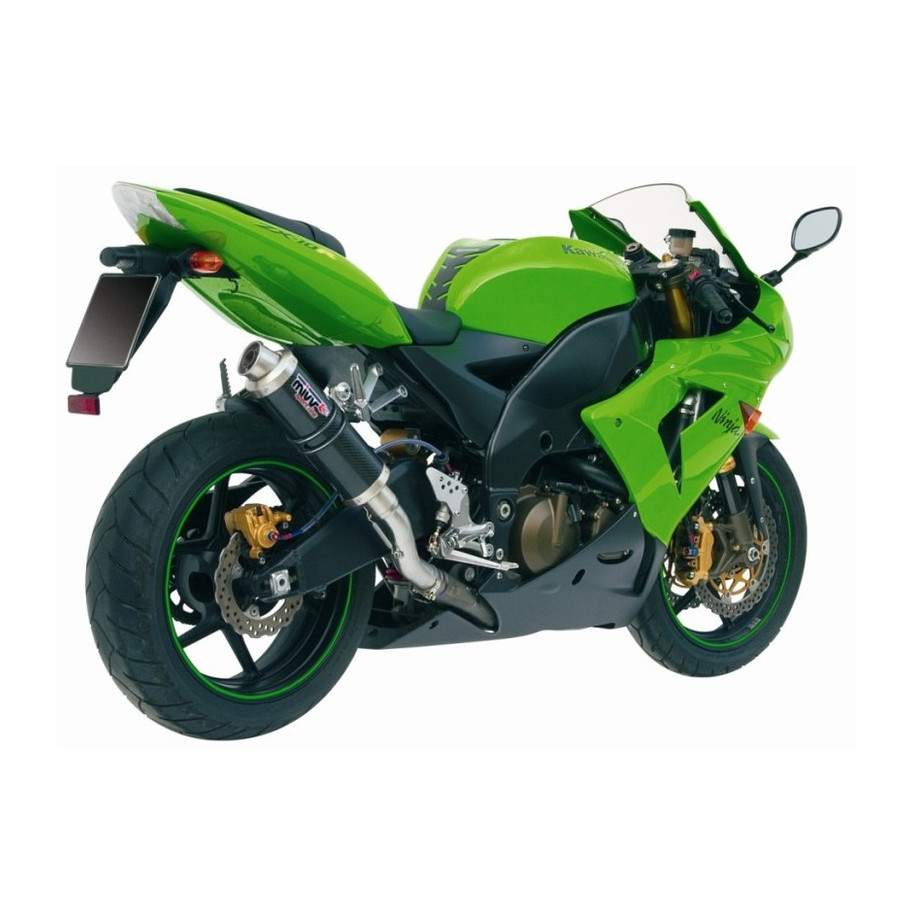 Silencieux MIVV GP carbone Kawasaki ZX10R