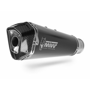 Silencieux MIVV Delta Race Inox Noir/casquette carbone