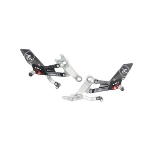 Commandes reculées réglables LIGHTECH Racing - sélection standard/inversée