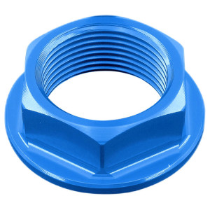 Écrou roue avant/arrière LIGHTECH ergal M25x1,50 - cobalt