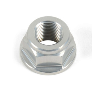 Écrou axe de bras oscillant LIGHTECH ergal M18x1,50 - argent