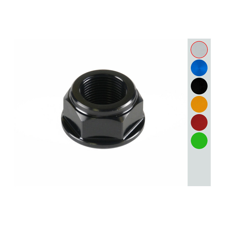 Écrou LIGHTECH ergal M22x1,50 - argent