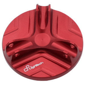 Bouchon de carter d'huile LIGHTECH - M30 x 1.5 - Rouge