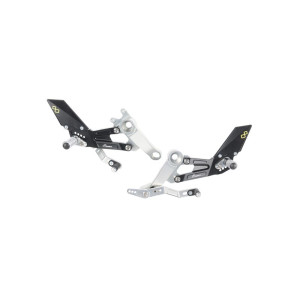 Commandes reculées réglables LIGHTECH repliables - sélection standard/inversée