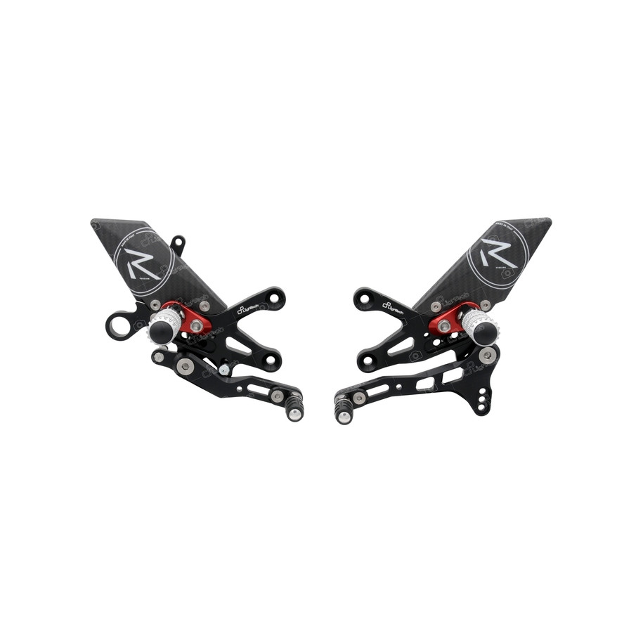 Commandes reculées réglables LIGHTECH Racing - sélection standard