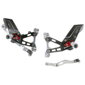 Commandes reculées réglables LIGHTECH Racing - sélection standard/inversée