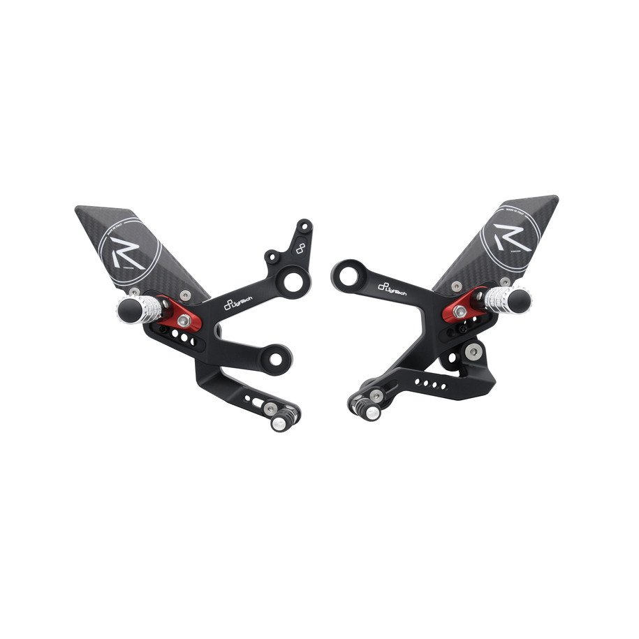 Commandes reculées réglables LIGHTECH Racing - sélection standard