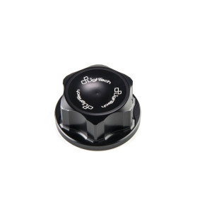 Écrou de colonne direction LIGHTECH ergal M28x1,00 - noir