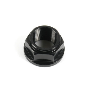 Écrou de colonne direction LIGHTECH ergal M24x1,50 - noir