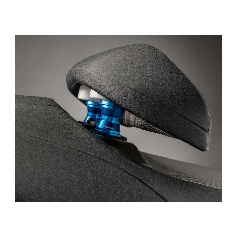 Entretoises de dosseret de selle LIGHTECH cobalt Yamaha T-Max 500/530