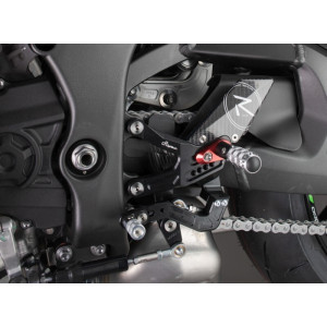 Commandes reculées réglables LIGHTECH repliables - sélection inversée