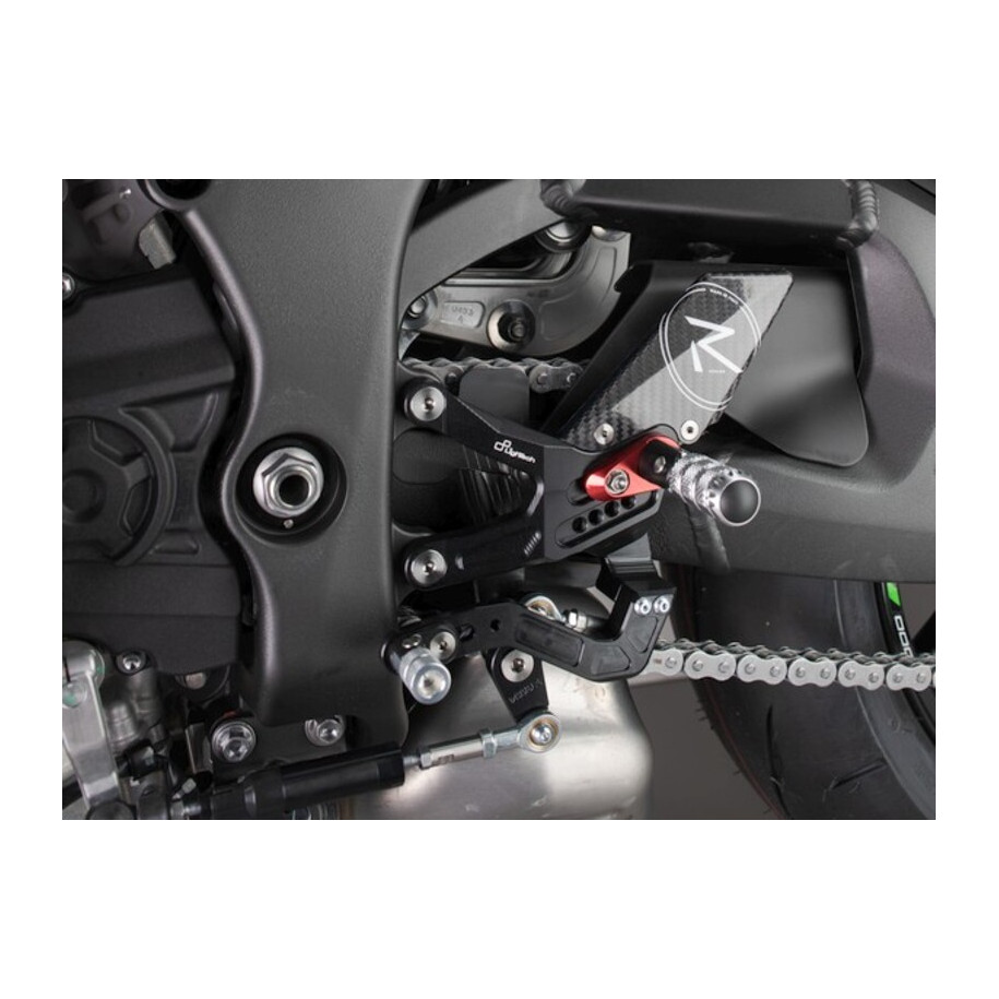 Commandes reculées réglables LIGHTECH repliables - sélection inversée