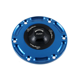 Bouchon de réservoir LIGHTECH - Push/Pull - Cobalt