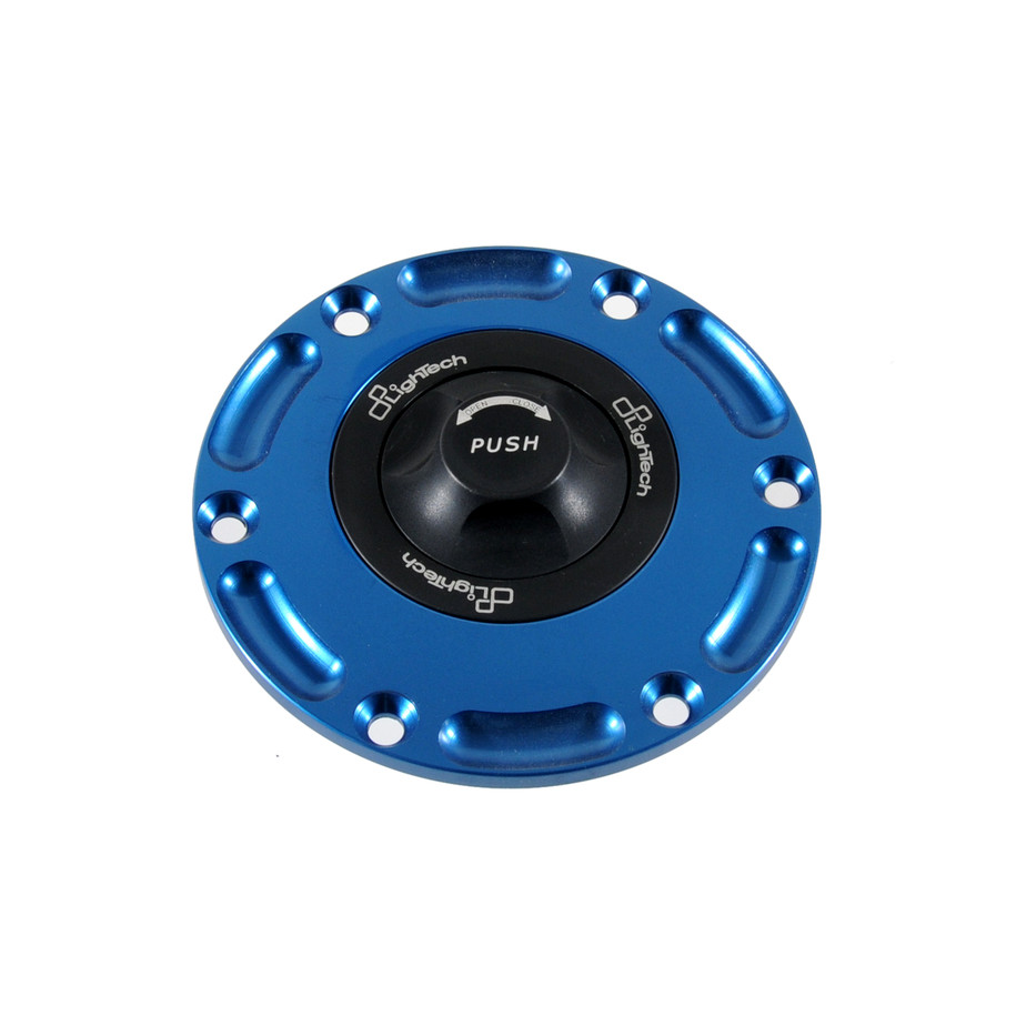 Bouchon de réservoir LIGHTECH - Push/Pull - Cobalt