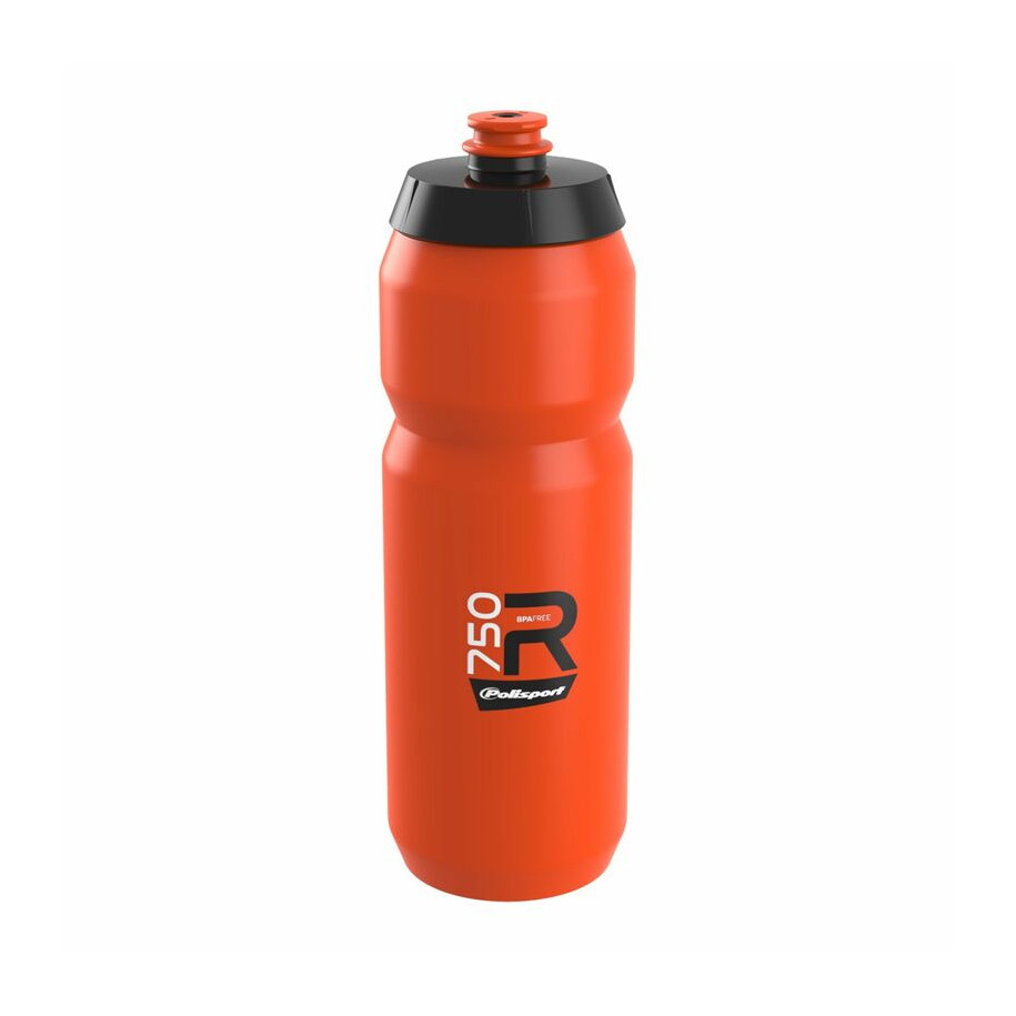 Bidon POLISPORT R750 orange bouchon à visser 750ml