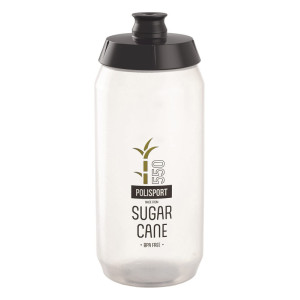 Bidon d'eau POLISPORT Sugar Cane translucide 550ml