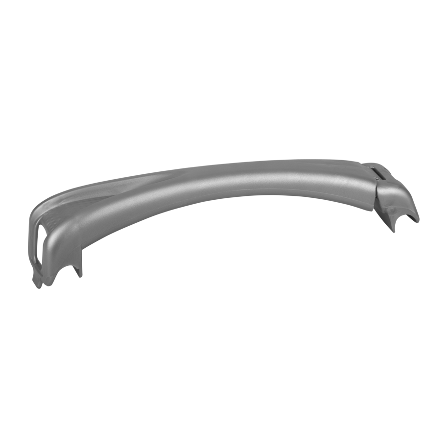 Guidon POLISPORT argent Bilby Junior