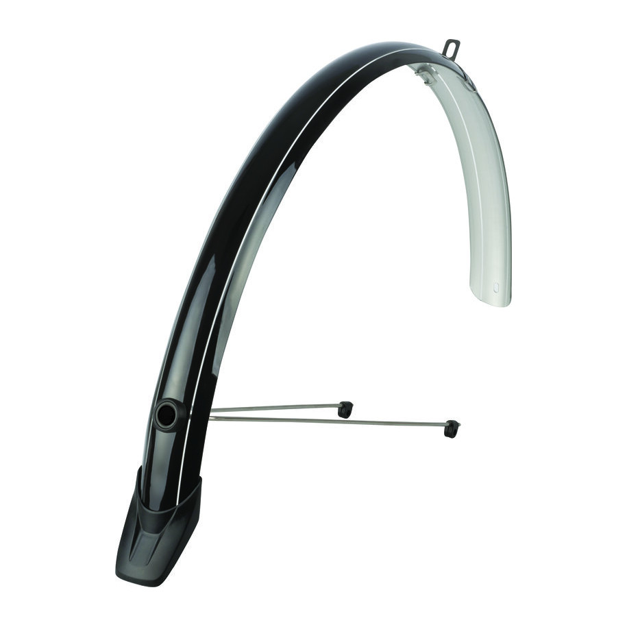 Jeu de garde-boues POLISPORT Towny 28/51Mm - noir