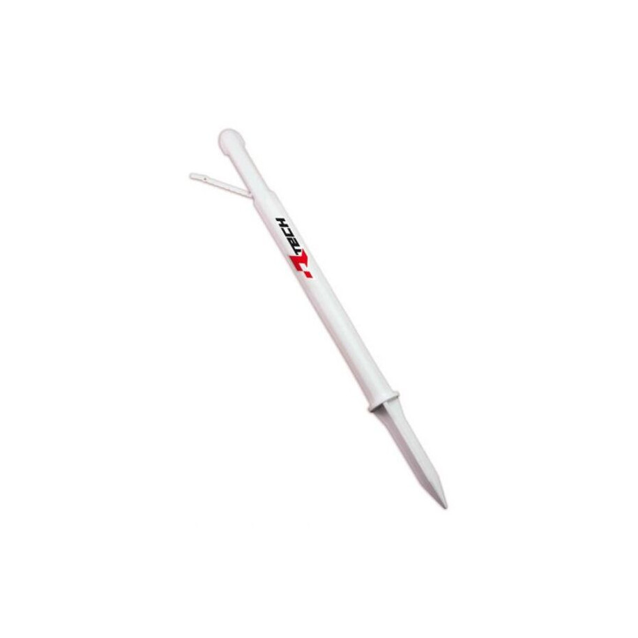 Piquet de piste plastique RACETECH blanc
