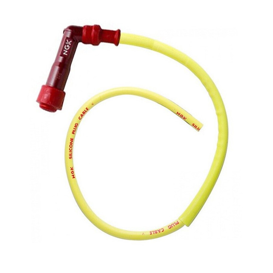 Faisceau d'allumage LY11 coudé 102° pour Bobine sans olive - cable 50cm NGK