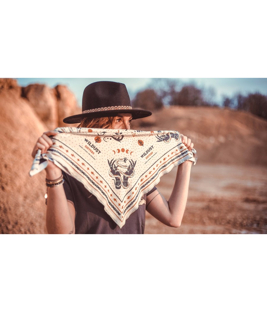 FOULARD MOTO - BORN WILD  Wildust Sisters