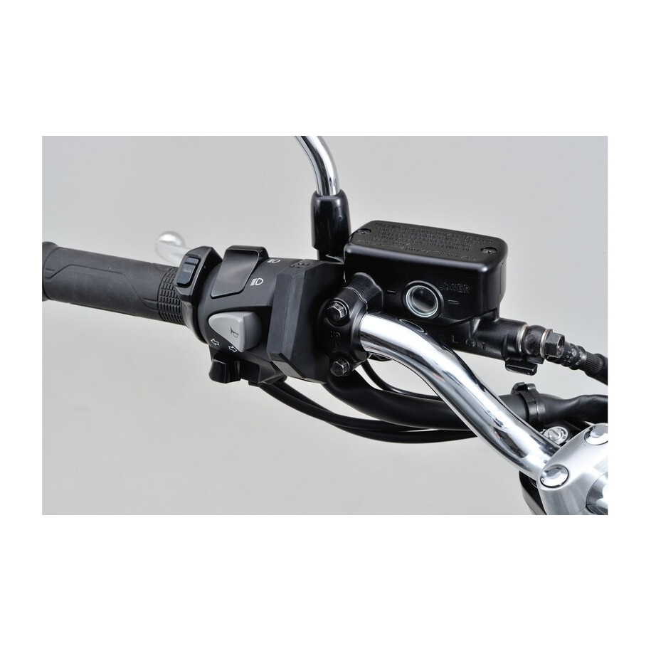 Alimentation USB type A DAYTONA Slim (2 entrées) -  guidons Ø22,2/25,4