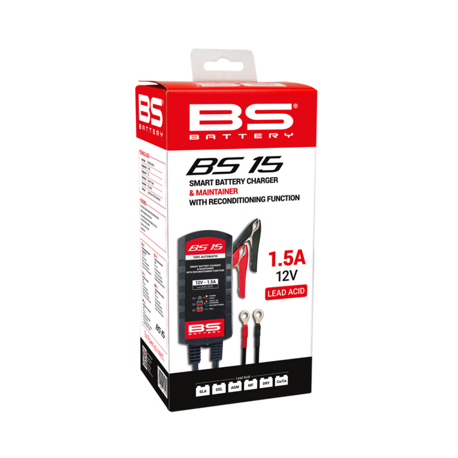 Chargeur de batterie intelligent BS BATTERY BS15