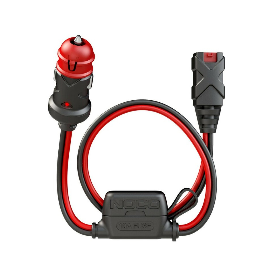 Câble chargeur de batterie 12V Dual-Size Male Plug allume-cigare 60cm NOCO X-Connect 12V