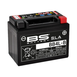 Batterie BS BATTERY SLA sans entretien activé usine - BB4L-B