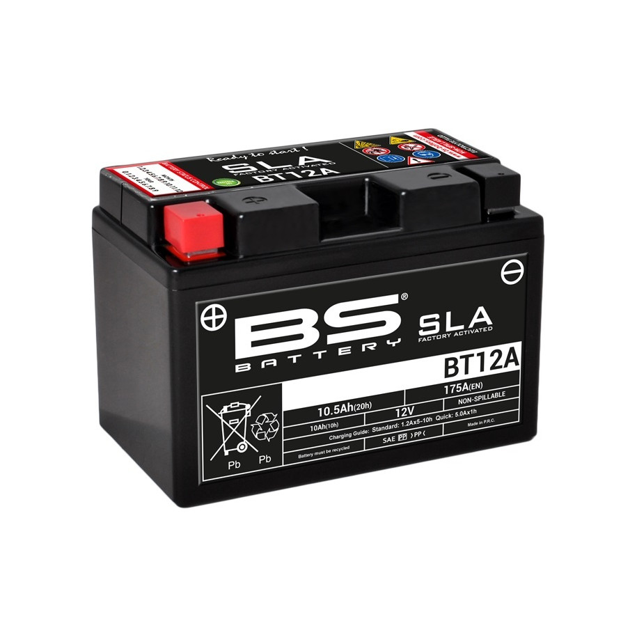 Batterie BS BATTERY SLA sans entretien activé usine - BT12A