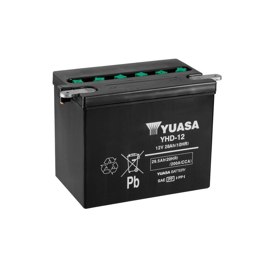 Batterie YUASA conventionnelle sans pack acide - YHD-12