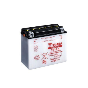 Batterie YUASA conventionnelle sans pack acide - YB18-A