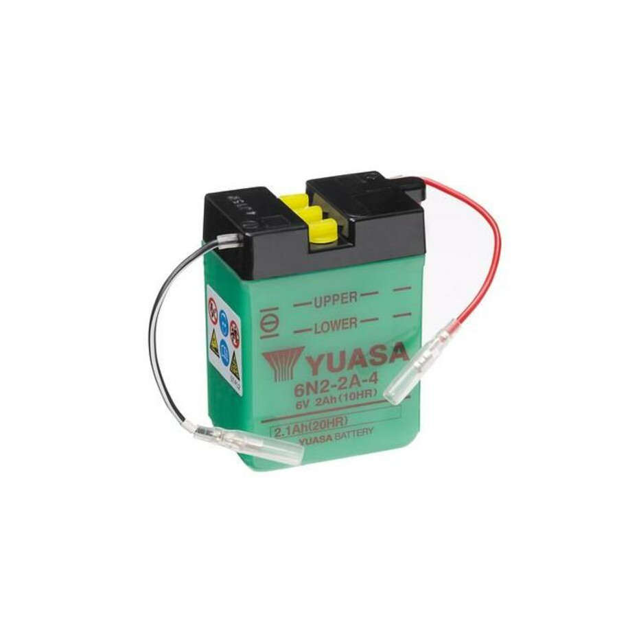 Batterie YUASA conventionnelle sans pack acide - 6N2-2A-4