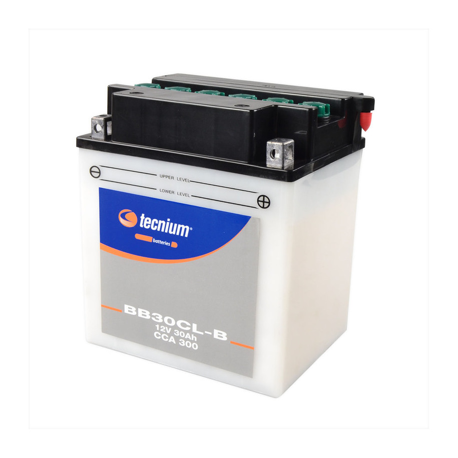 Batterie TECNIUM conventionnelle avec pack acide - BB30CL-B