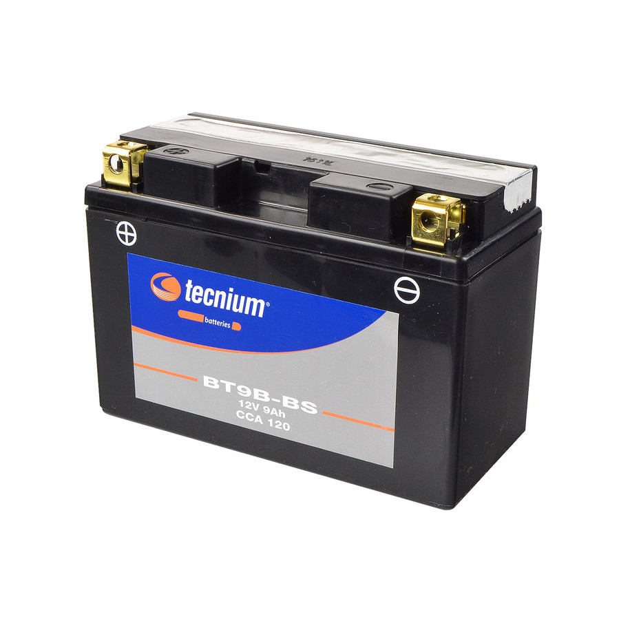 Batterie TECNIUM sans entretien avec pack acide - BT9B-BS