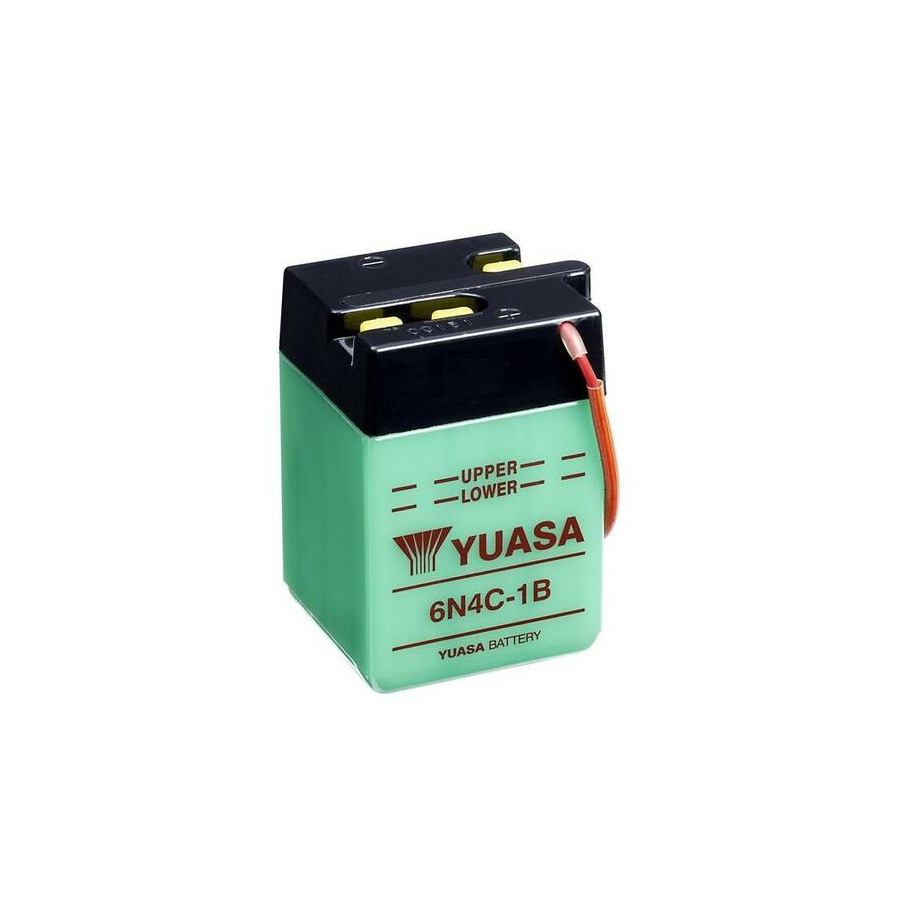 Batterie YUASA conventionnelle sans pack acide - 6N4C-1B