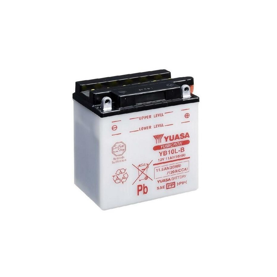 Batterie YUASA conventionnelle sans pack acide - YB10L-B