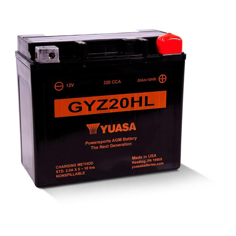 Batterie YUASA sans entretien activé usine - GYZ20HL