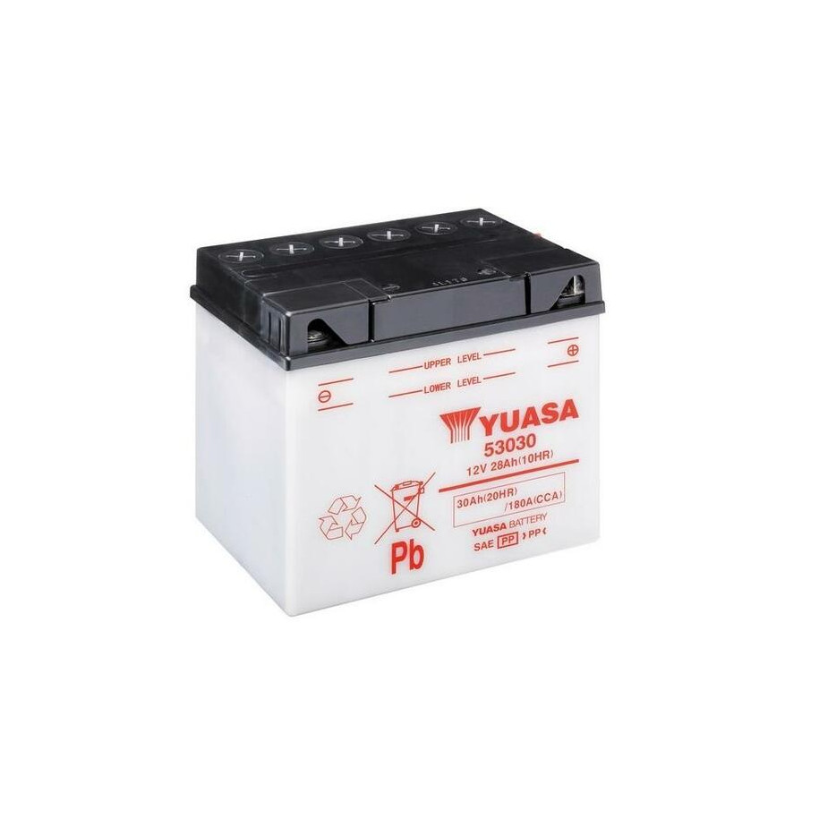 Batterie YUASA conventionnelle sans pack acide - 53030