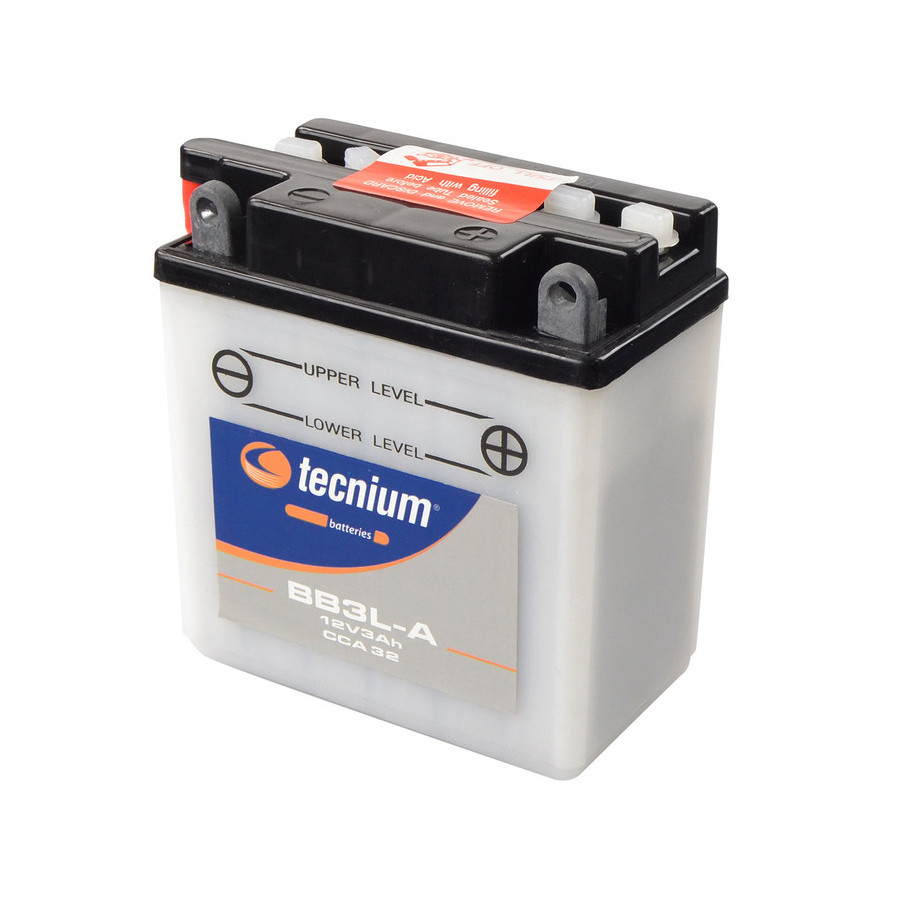 Batterie TECNIUM conventionnelle avec pack acide - BB3L-A