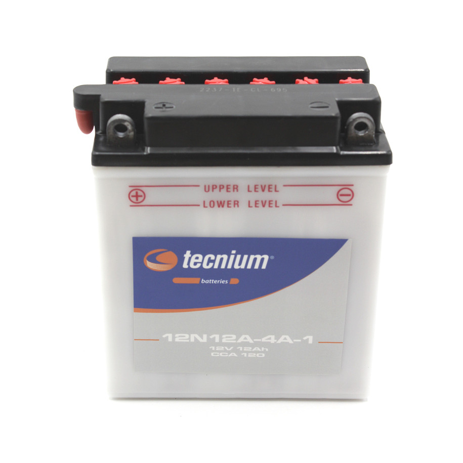 Batterie TECNIUM conventionnelle avec pack acide - 12N12A-4A-1