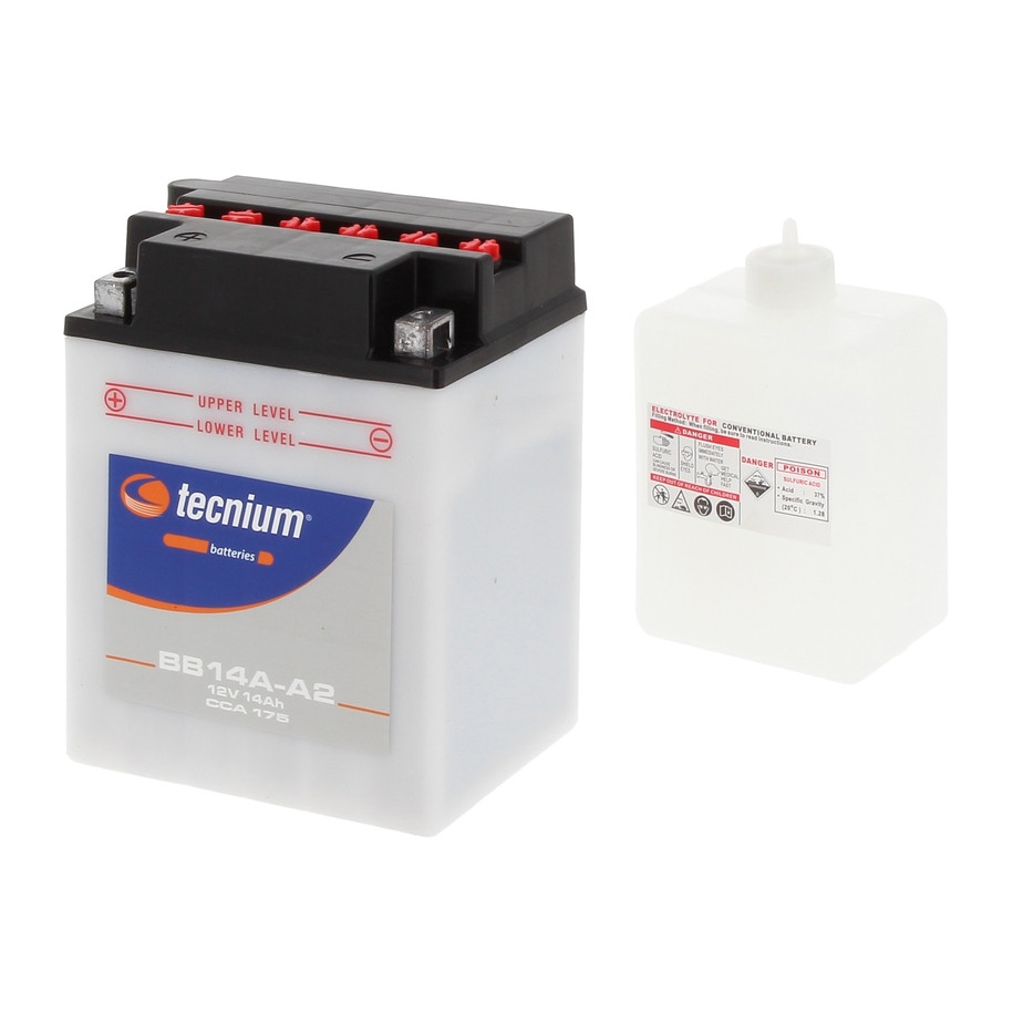 Batterie TECNIUM conventionnelle avec pack acide - BB14A-A2 Batterie TECNIUM conventionnelle avec pack acide - BB14A-A2