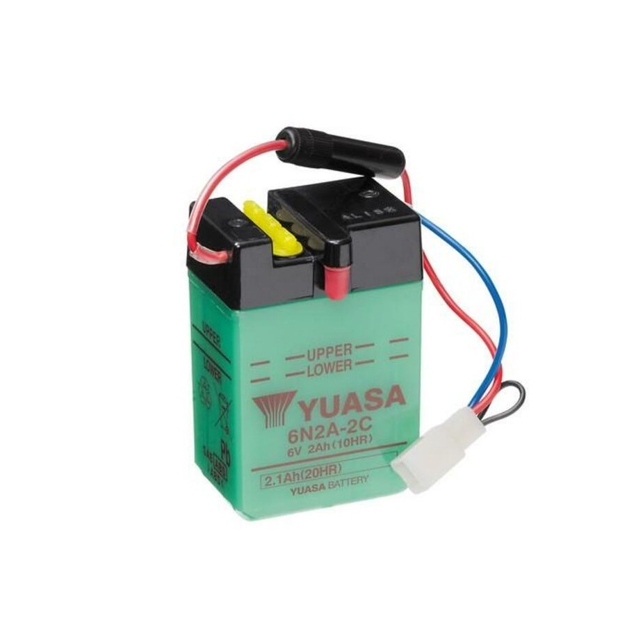 Batterie YUASA conventionnelle sans pack acide - 6N2A-2C