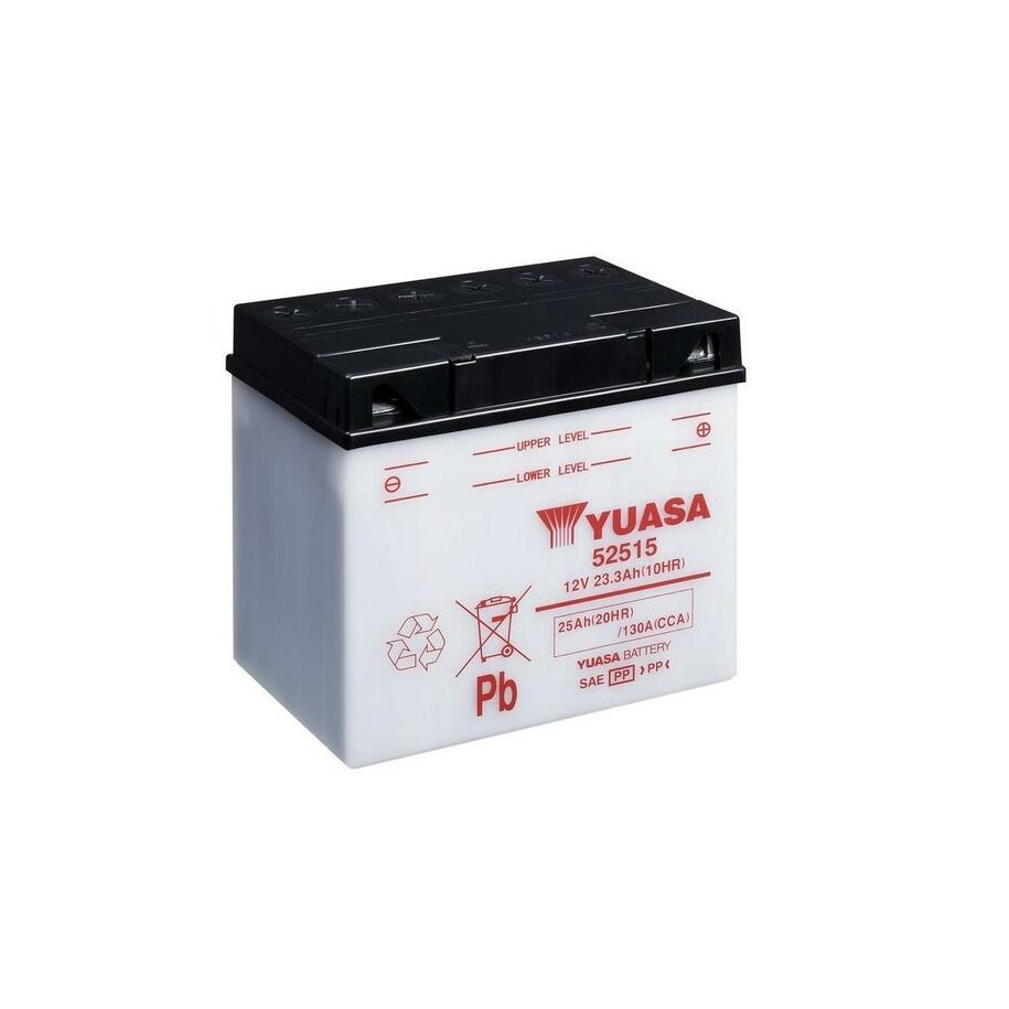 Batterie YUASA conventionnelle sans pack acide - 52515
