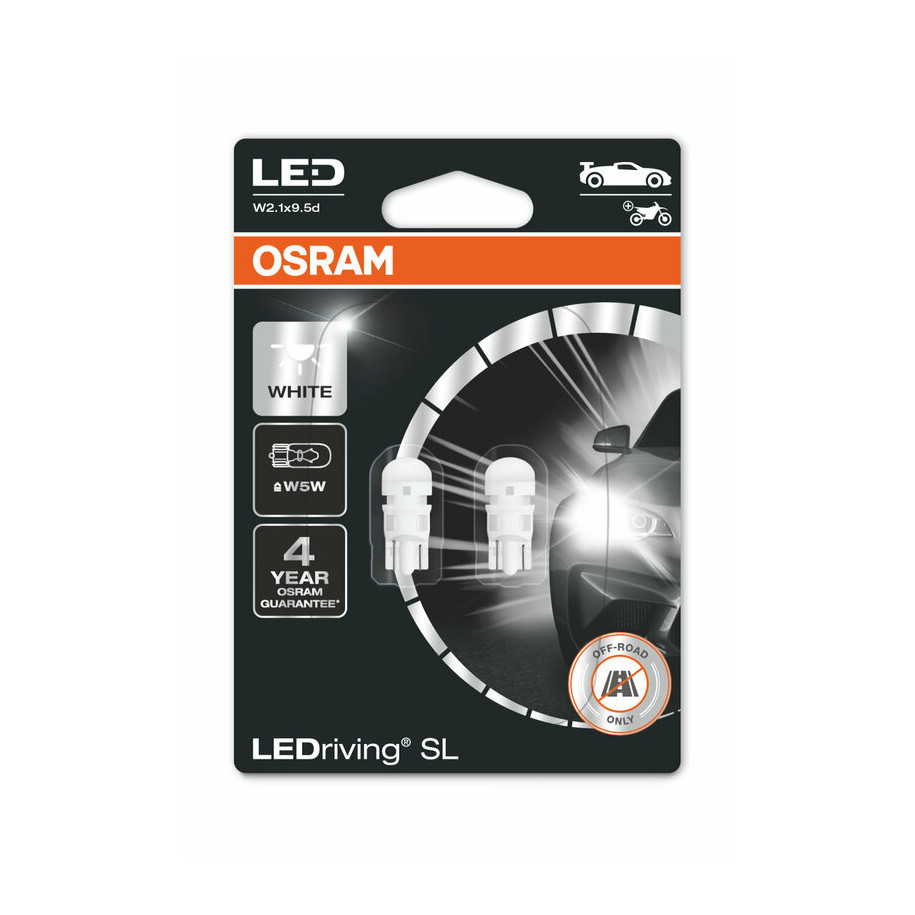 Ampoule OSRAM Retrofit LEDriving W5W 12V 0,8W