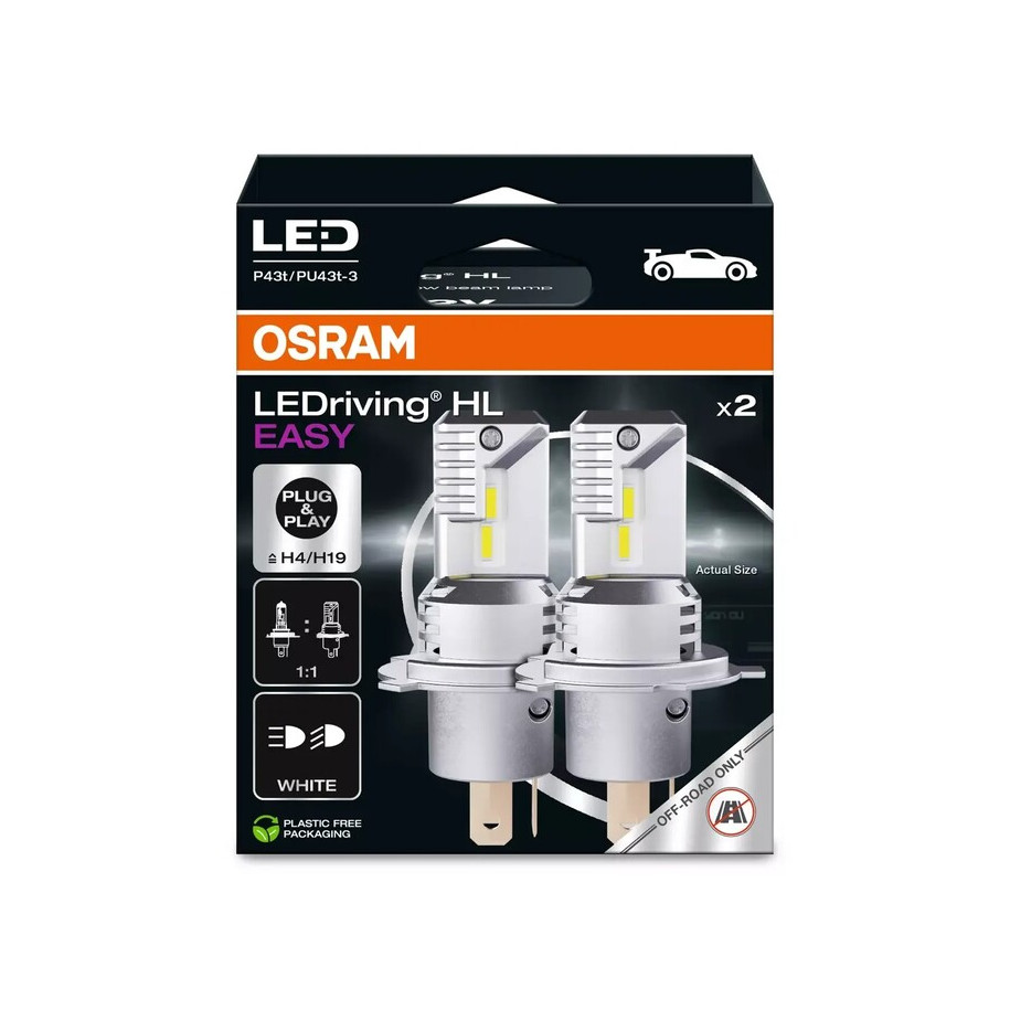 Ampoule OSRAM LEDriving HL Easy H4/H19 12V