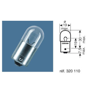 Ampoule OSRAM Original Line RY10W 12V 10W - x10