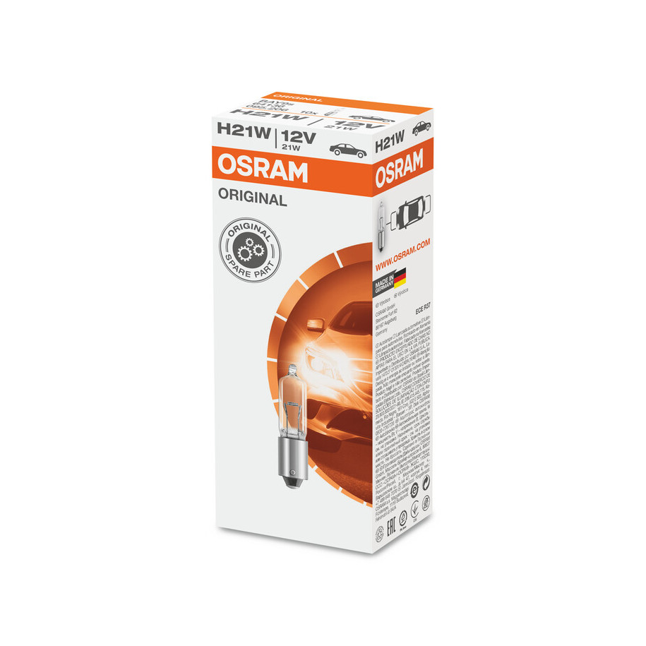 Ampoule OSRAM Original Line H21W 12V 25W - x10