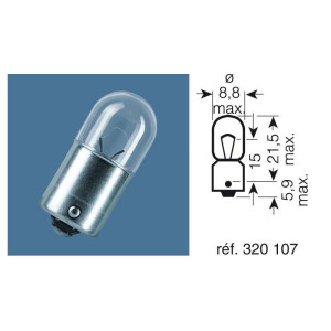 Ampoule OSRAM Original Line T4W 12V 4W - x10