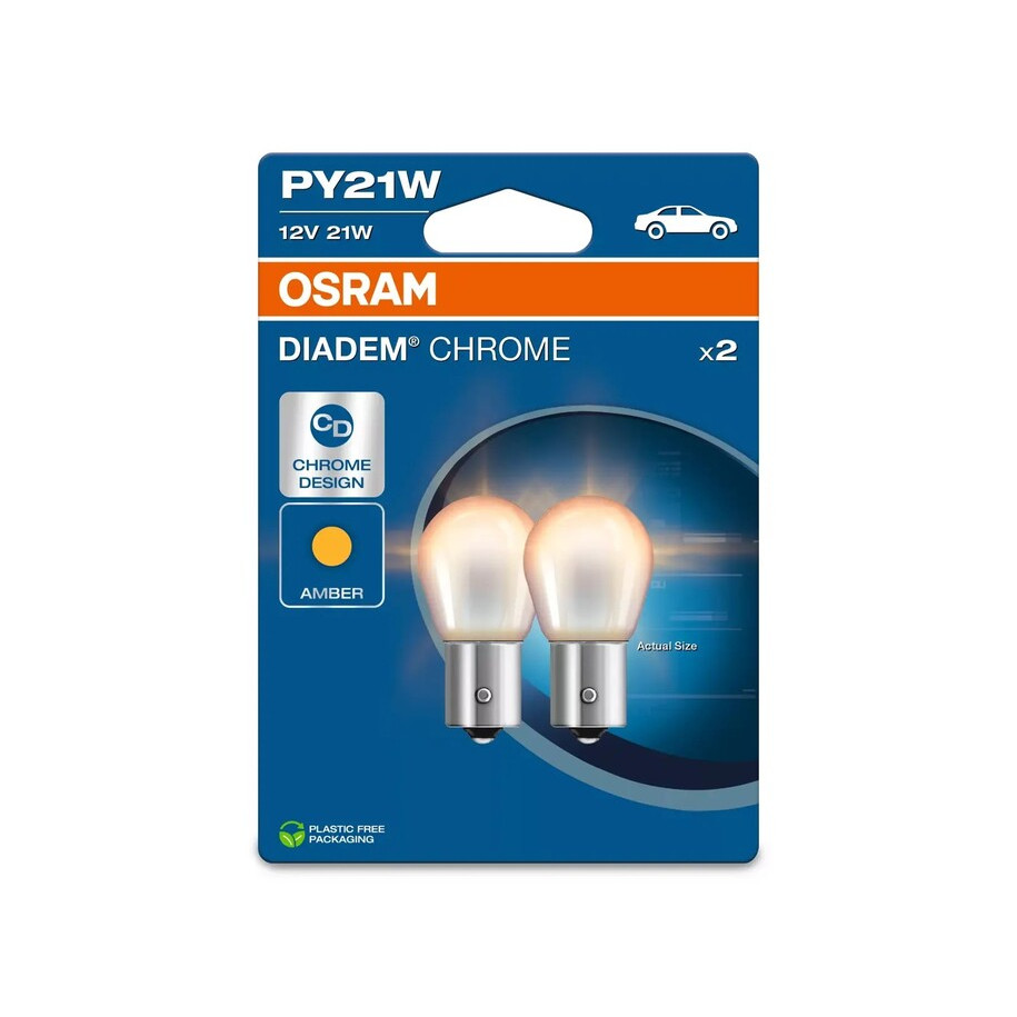 Ampoule OSRAM Diadem PY21W 12V/21W - X2